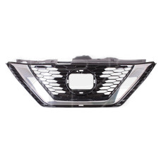 Решітка радіатора Nissan Qashqai 17-21 (Тайвань) з отв. під камеру 62310HV32A