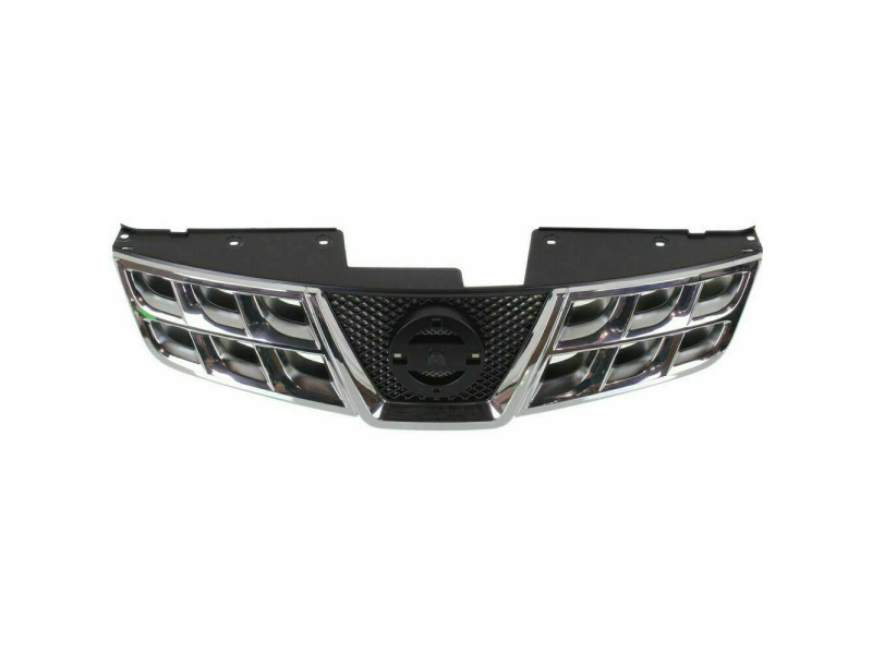 Решітка радіатора Nissan Rogue 11-14 (Тайвань) чорна хром 623101VK0A