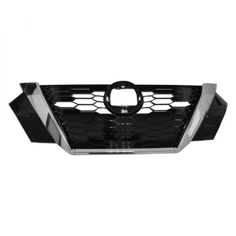 Решітка радіатора Nissan Sentra 19- (Тайвань) чорний глянець / хром 623106LB0A 