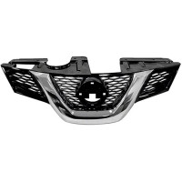 Решітка радіатора Nissan X-Trail T32 14-17, Rogue 14-17 (TP, China) з отв. під камеру 623104BA0B