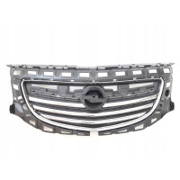 Решітка радіатора Opel Insignia 08-13 (Тайвань) чорна / хром, без накладки 1320377