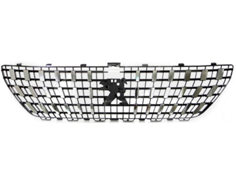 Решітка радіатора Peugeot 3008 16-20, 5008 16-20 (Тайвань) вертикальні молд. 