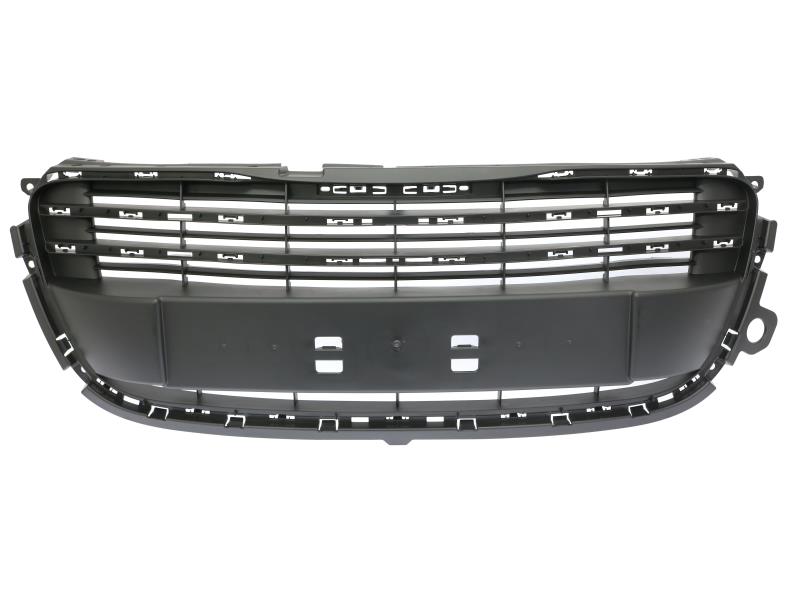 Решітка радіатора Peugeot 508 11-14 (Тайвань) чорна, без молдингів