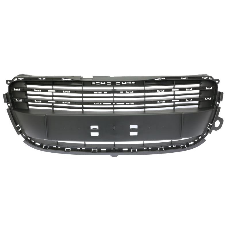 Решітка радіатора Peugeot 508 11-14 (Тайвань) чорна, без молдингів