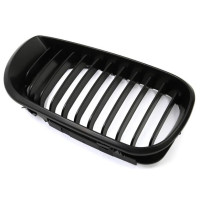 Решітка радіатора права BMW 3 E46 01-05 (Тайвань) чорна рамка, чорні ребра 51137030546