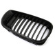 Решітка радіатора права BMW 3 E46 01-05 (Тайвань) чорна рамка, чорні ребра 51137030546