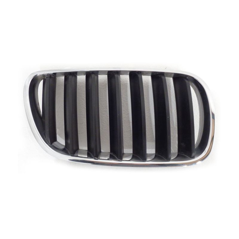 Решітка радіатора права BMW X3 E83 07-10 (Тайвань) з хром. молд. 51113420088