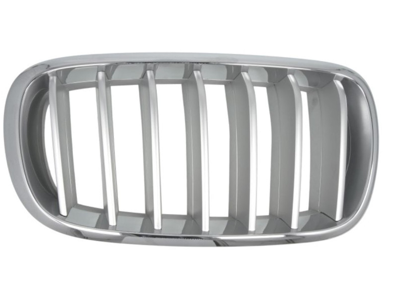 Решітка радіатора права BMW X5 F15 14-18 (Тайвань) хром сірий металік 51117303108