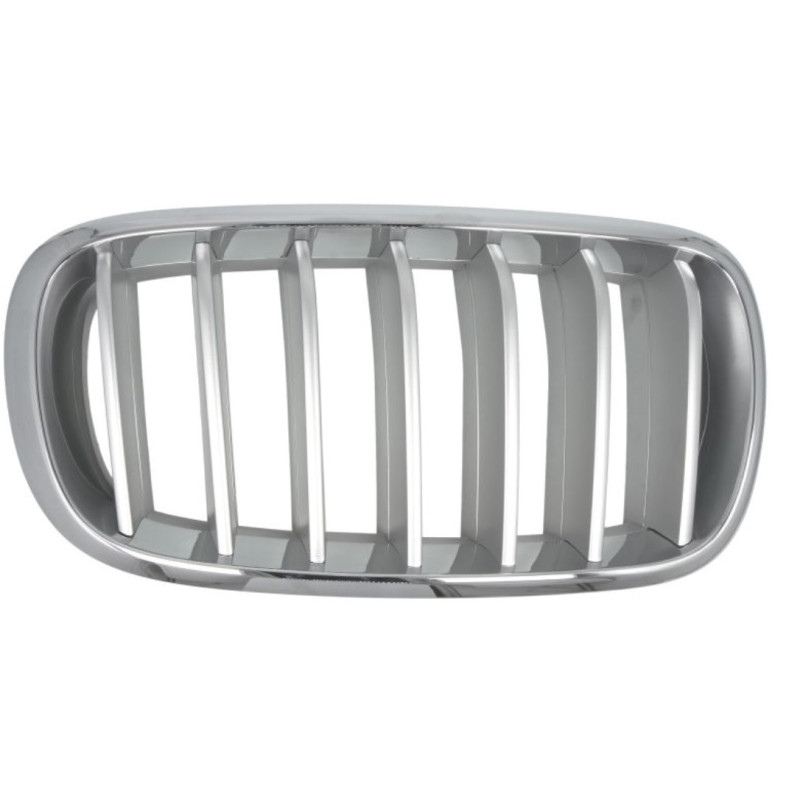 Решітка радіатора права BMW X5 F15 14-18 (Тайвань) хром  сірий металік 51117303108