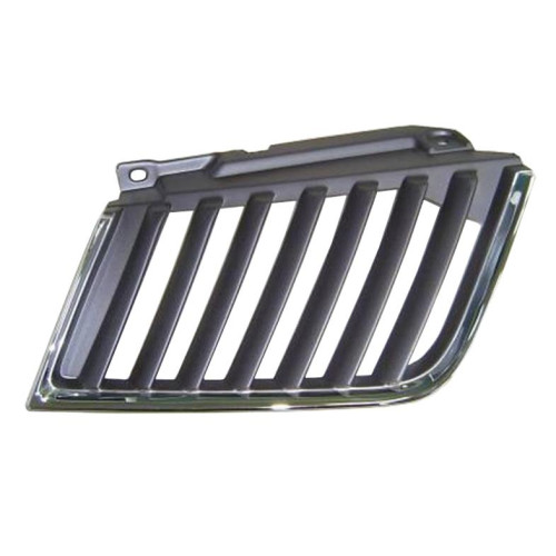 Решітка радіатора права Mitsubishi L200 2005-2010 з хром молдингом (Tempest) 7450A186