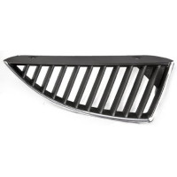 Решітка радіатора права Mitsubishi Lancer 9 04-06 (Тайвань) чорна, хром молд. MN161114