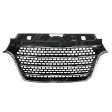 Решітка радіатора Renault Master 19- (Тайвань) чорна, хром. молд.