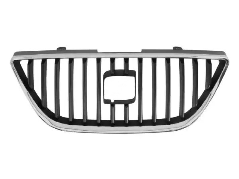 Решітка радіатора Seat Ibiza 09-12 (Тайвань) з хром. молд. 6J08536519B9