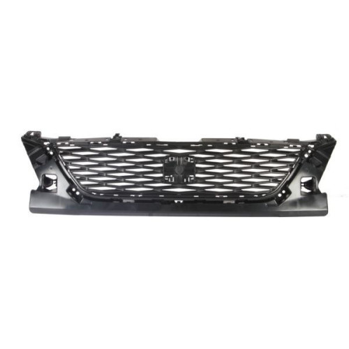 Решітка радіатора Seat Leon 2013-2016 (Тайвань) без молд. 5F0853654F9B9