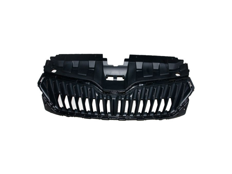 Решітка радіатора Skoda Fabia 3 2018-2021 (Тайвань) без молд. 6V0853653C9B9