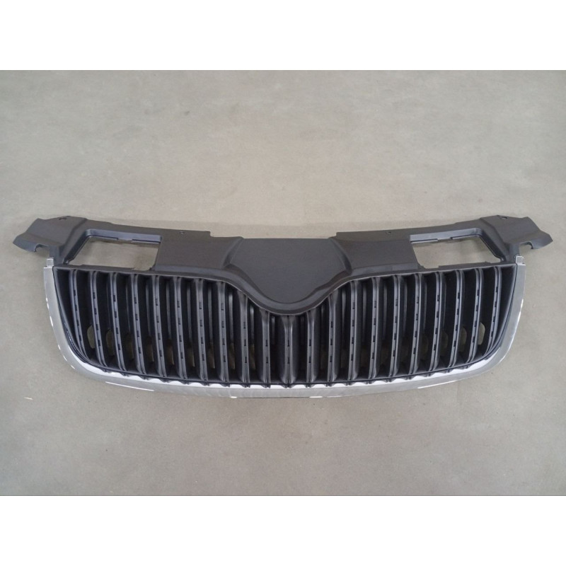 Решітка радіатора Skoda Fabia 2 07-10 (Tempest)
