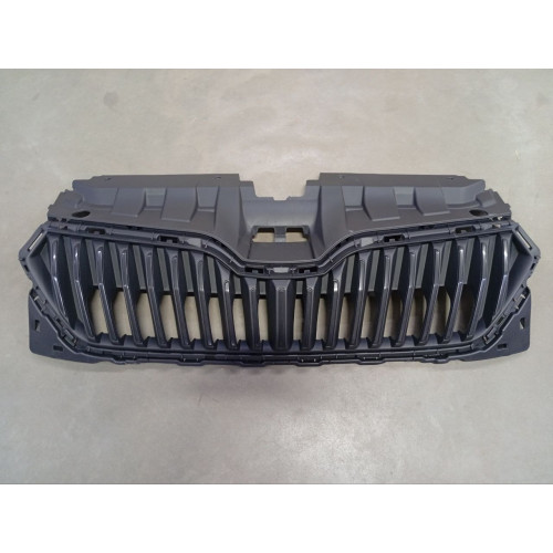 Решітка радіатора Skoda Fabia 3 2018-2021 (AND) без молд. 6V0853653C9B9