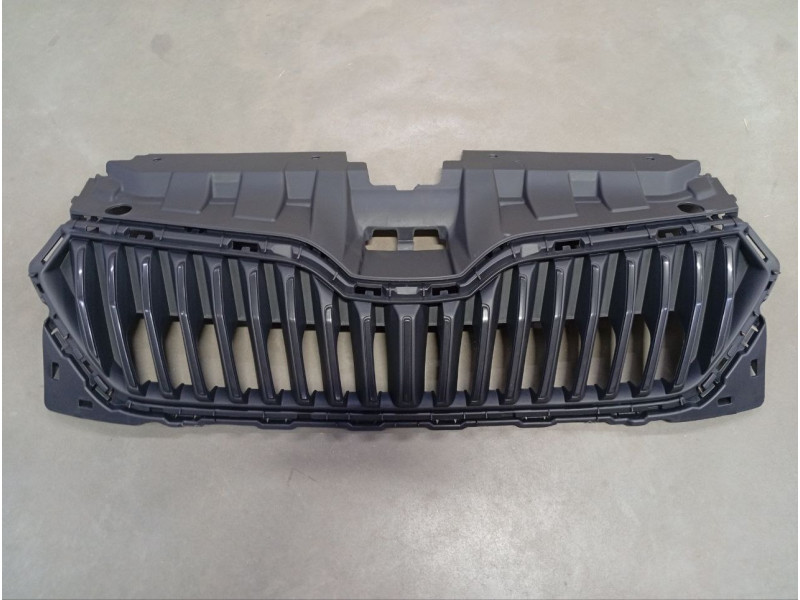 Решітка радіатора Skoda Fabia 3 18-21 (AND) без молд. 6V0853653C9B9