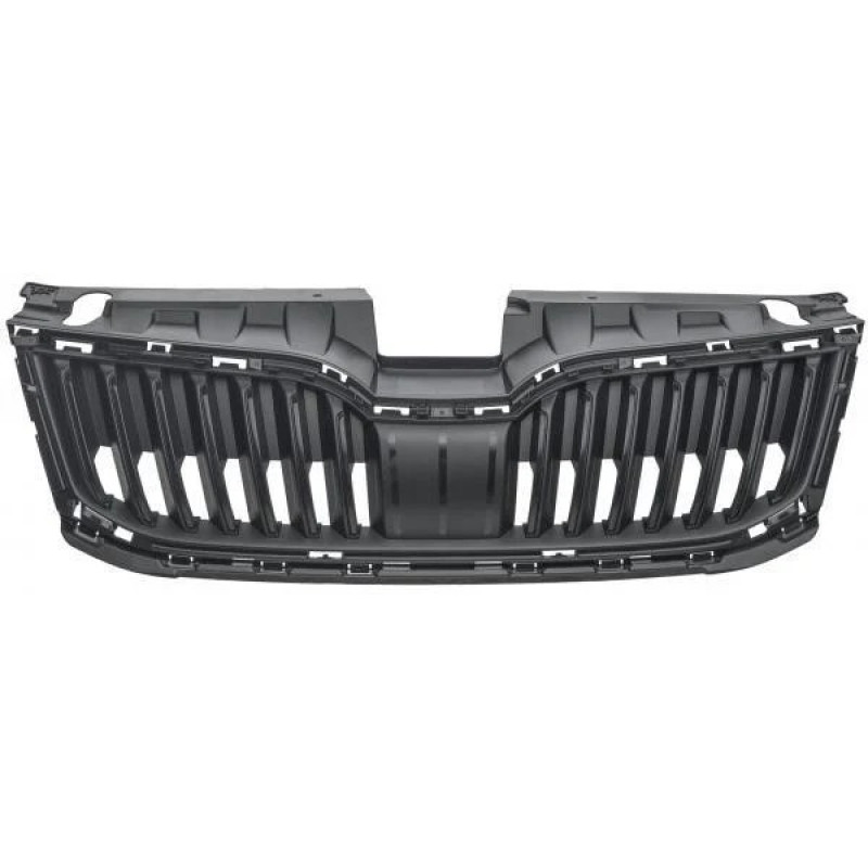 Решітка радіатора Skoda Octavia A7 17-20 (Polcar) без рамки 5E0853653AZD4