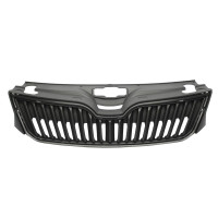 Решітка радіатора Skoda Rapid 12- без молдинга (оригінал) 5JA853668