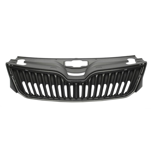 Решітка радіатора Skoda Rapid 12- без молдинга (оригінал) 5JA853668