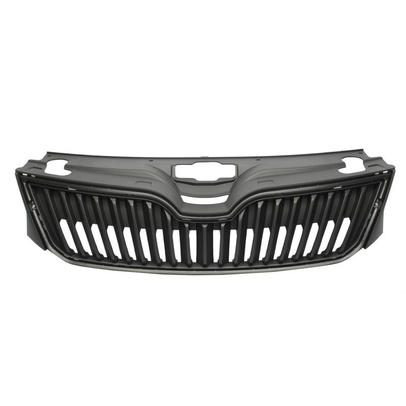 Решітка радіатора Skoda Rapid 12- без молдинга (оригінал) 5JA853668