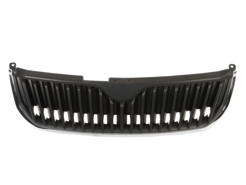 Решітка радіатора Skoda Superb 2 09-13 з хром молдингом (Tempest) 3T0853607A
