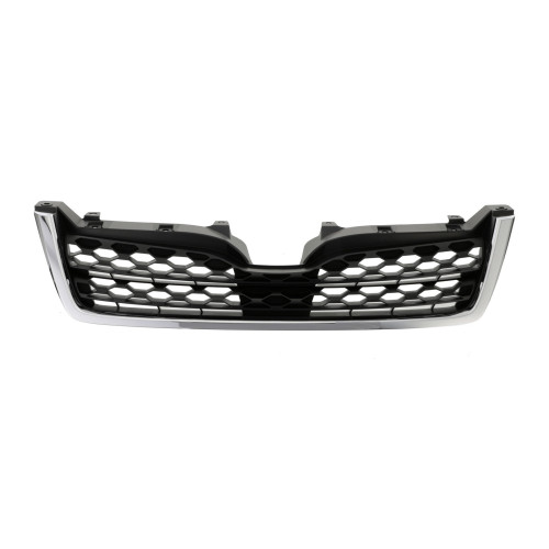 Решітка радіатора Subaru Forester SJ 2013-2017 PZEV (Тайвань) чорна, хром молдинг 91121SG040