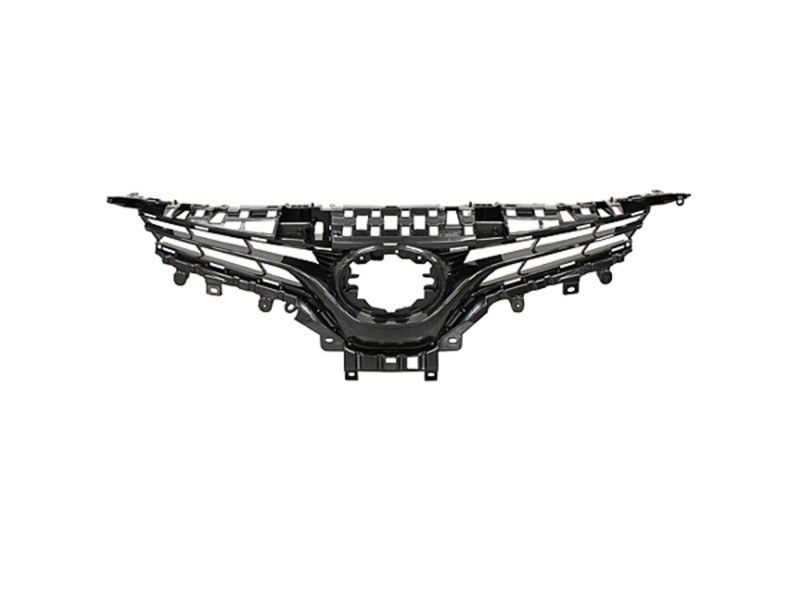 Решітка радіатора Toyota Camry XV70 LE / XLE 17-21 (TP) без отв. під камеру, темно-сірий глянець 5310106E30
