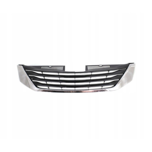Решітка радіатора Toyota Sienna 2010-2017 (Тайвань) чорна хром молдинг 5310108080