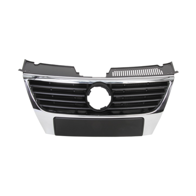 Решітка радіатора Volkswagen Passat B6 2005-2010 під маленький логотип, артикул 3C0853651PWF