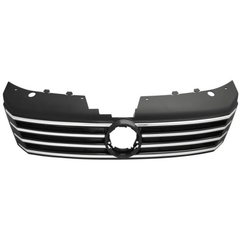 Решітка радіатора VW Passat B7 Європа 2010-2014 хром молдинги FPS 3AA8536510QE