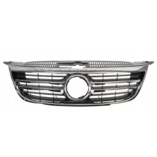 Решітка радіатора VW Tiguan I 2007-2011 хром, чорна (Tempest) 5N0853651C2ZZ