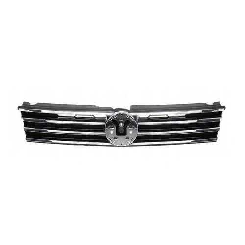 Решітка радіатора VW Touareg 2 2014-2018 (Тайвань) хром 7P6853651L