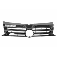 Решітка радіатора VW Transporter T5 10-15 чорн/хром (LKQ) 7E5853651NPU