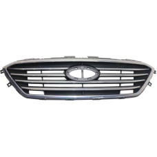 Решітка радіатора Hyundai Sonata LF 14-17 (крім Sport) (Китай) з хром молд., без круїзу 86350C2000