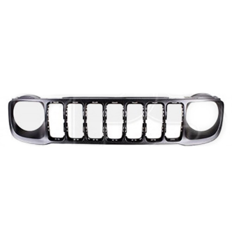 Решітка радіатора зовнішня Jeep Renegade Trailhawk 19- (Тайвань) сіра