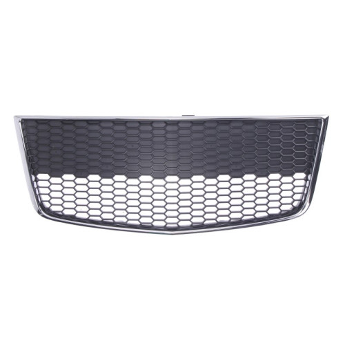 Решітка редіатора нижня Chevrolet Aveo T255 2008-2012 хетчбек, з хром. молдингом FPS 96813738