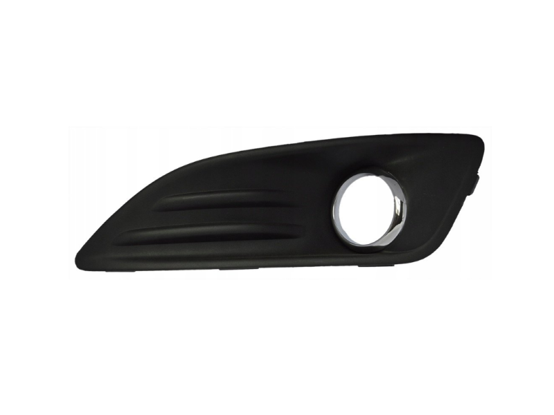 Решітка переднього бампера ліва Ford Fiesta 2013-2017 матова/хром (FPS) 1820622