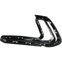 Решітка бампера ліва Hyundai Elantra AD 16-18 (FPS) з отв. під DRL 86563F3400