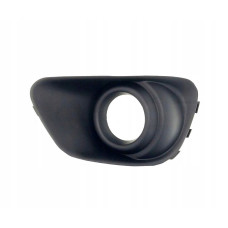 Решітка переднього бампера ліва Jeep Compass 11-16 (Тайвань) чорна 68109871AA