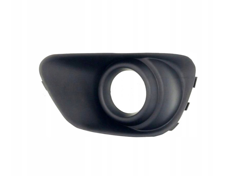 Решітка переднього бампера ліва Jeep Compass 11-16 (Тайвань) чорна 68109871AA