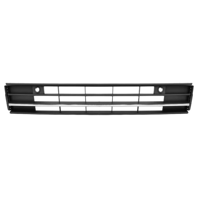 Решітка в бампер середня VW Passat B8 15-19 USA (Китай) з отв. під п/т, з хром молд. 561853671JRYP