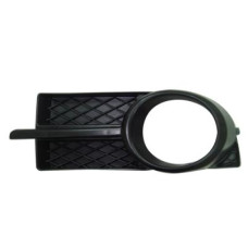 Решітка переднього бампера ліва Chevrolet Aveo T250 06-12, ZAZ Vida (Тайвань) з отвором 96648781