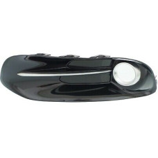 Решітка переднього бампера ліва Dodge Dart 12-16 (TP) хром, з отв. 68163975AB