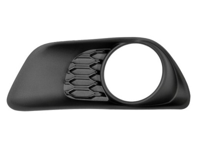 Решітка переднього бампера ліва Dodge Grand Caravan, Chrysler Voyager, Town and Country 11-19 (Тайвань) з отвором 68100699AA