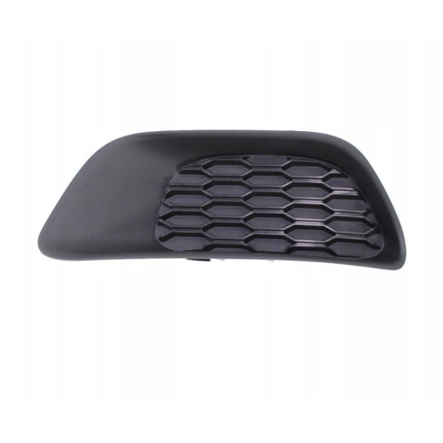 Решітка переднього бампера ліва Dodge Grand Caravan, Chrysler Voyager, Town and Country 11- (Тайвань) без отвора 68100709AA