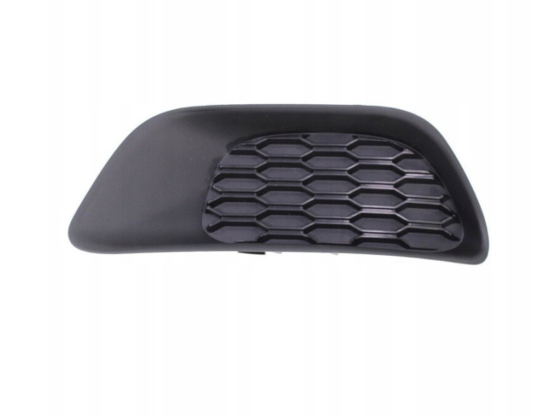 Решітка переднього бампера ліва Dodge Grand Caravan, Chrysler Voyager, Town and Country 11- (Тайвань) без отвора 68100709AA