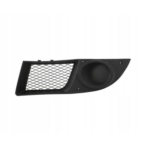 Решітка переднього бампера ліва Fiat Doblo 2005-2009 (Тайвань) без отвора 735417172