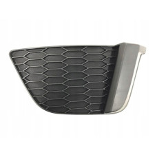 Решітка переднього бампера ліва Honda Jazz / Fit 15-17 (Тайвань) без отвора